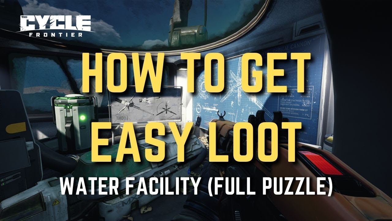 Water Facility Loot Room (Full Puzzle) - The Cycle Frontier