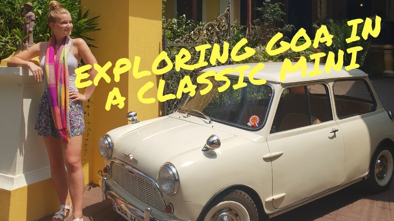 Touring Goa in a Vintage Mini! Classic cars in India!