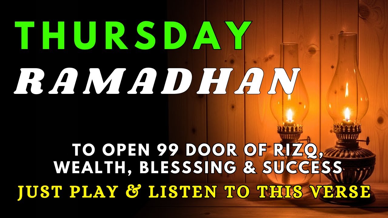 Powerful Dua To Open 99 Doors of Rizq, Wealth, Protection and Success - INSHA ALLAH ❤️
