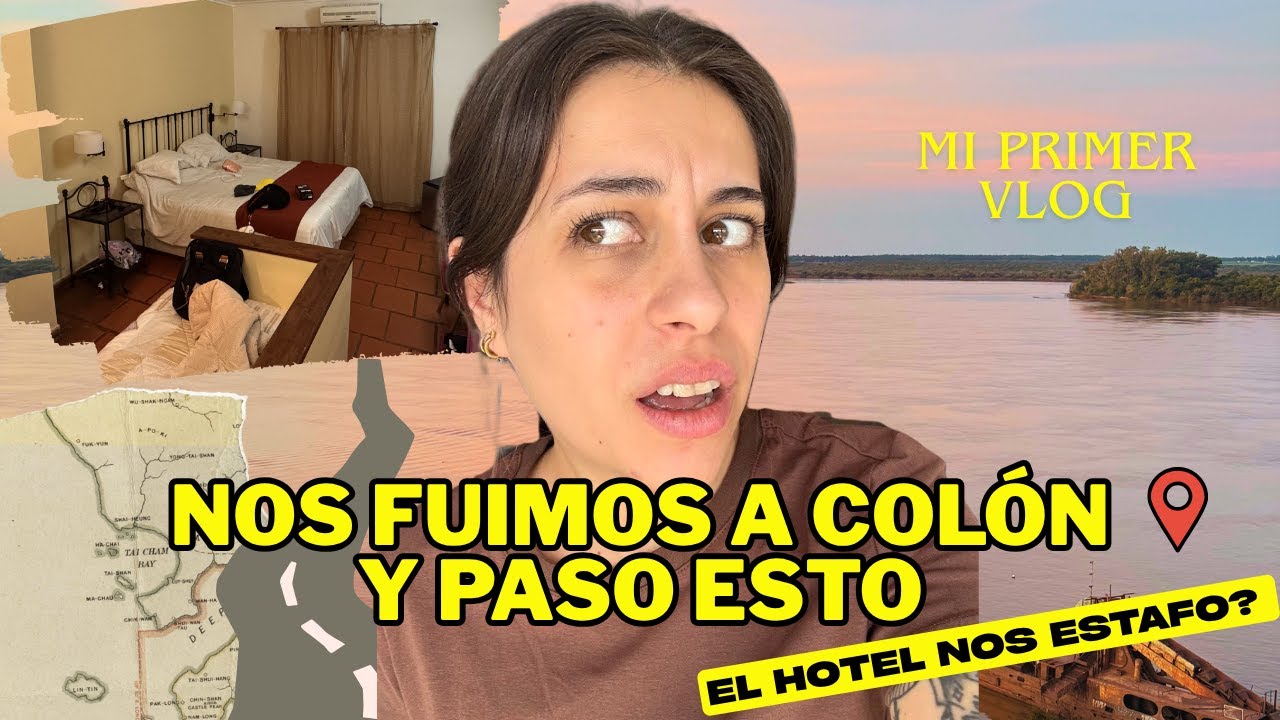 El hotel casi nos arruina el viaje 😡 | Vlog en Colón, Entre Ríos.