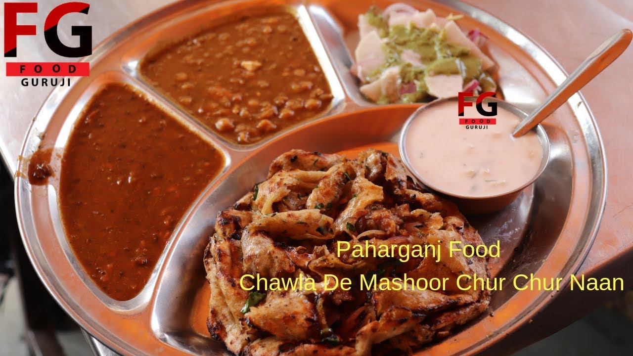 Chawla De Mashoor Amritsari Chur Chur Naan🤤🤤| Paharganj Food| Delhi Hidden Gem since 1986