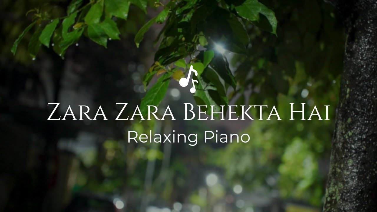 Zara Zara Behekta Hai Relaxing Piano Instrumental RHTDM Cover