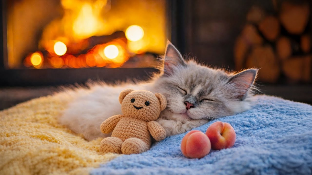 Deep Sleep Music For Cat 🐈 Soothing Sounds Reduce Anxiety & Calms Your Cat and Relaxation