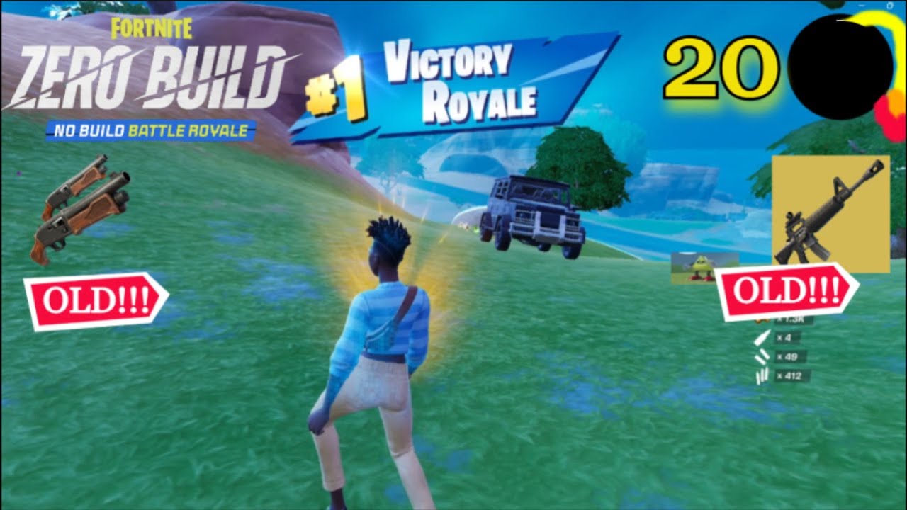 Fortnite 20 Bomb Solo vs. Squads (Zero Builds) PC Nintendo Controller Sleepy Jo Gameplay