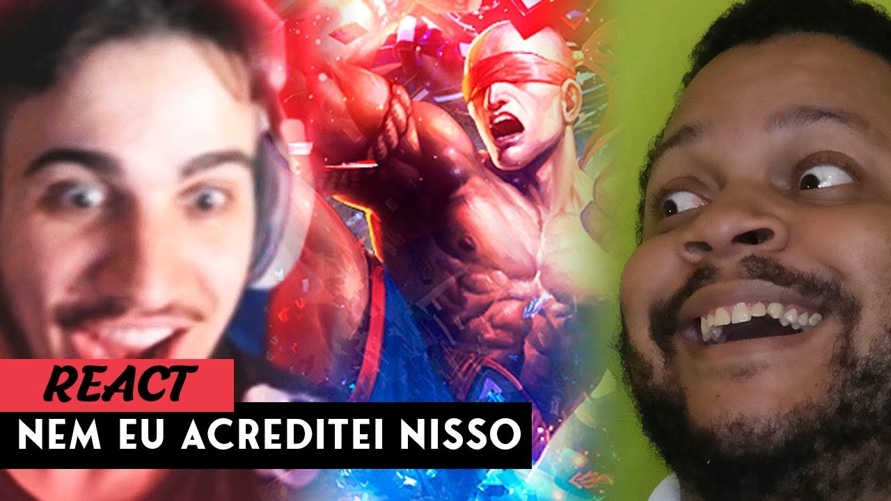 A MELHOR JOGADA DA MINHA VIDA CONTRA O TITAN E DYNQUEDO! / TILTANDO AS LENDAS Ep 07 - REACT