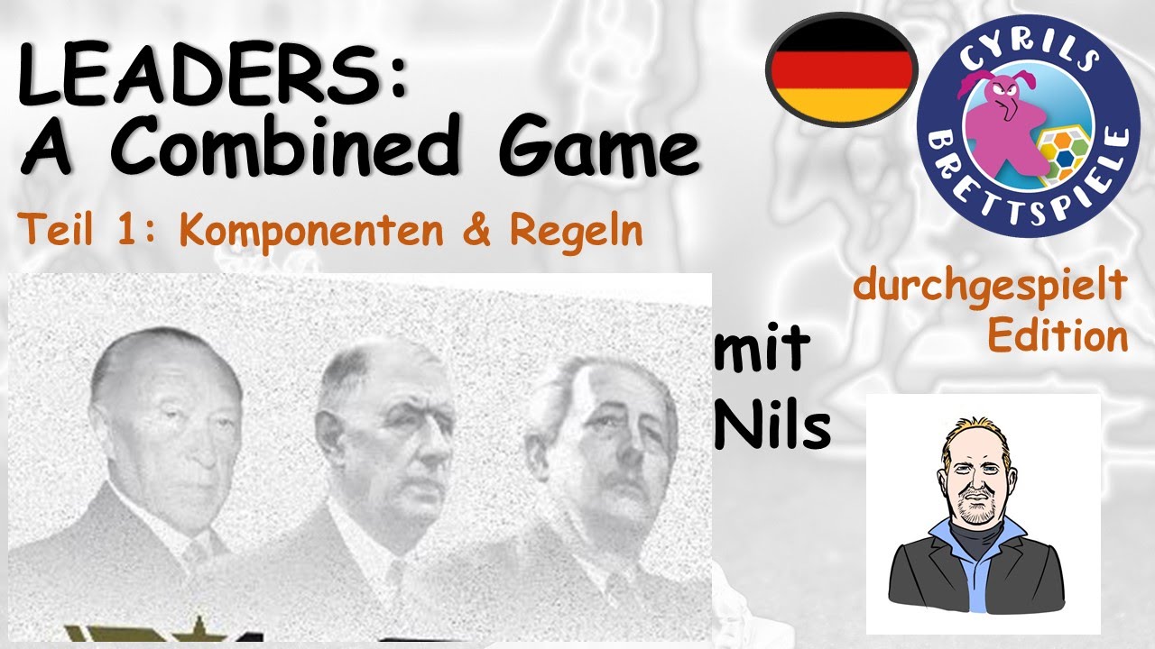 Cyrils Brettspiele - Leaders Brettspiel (S60E01) - Komponenten & Regeln