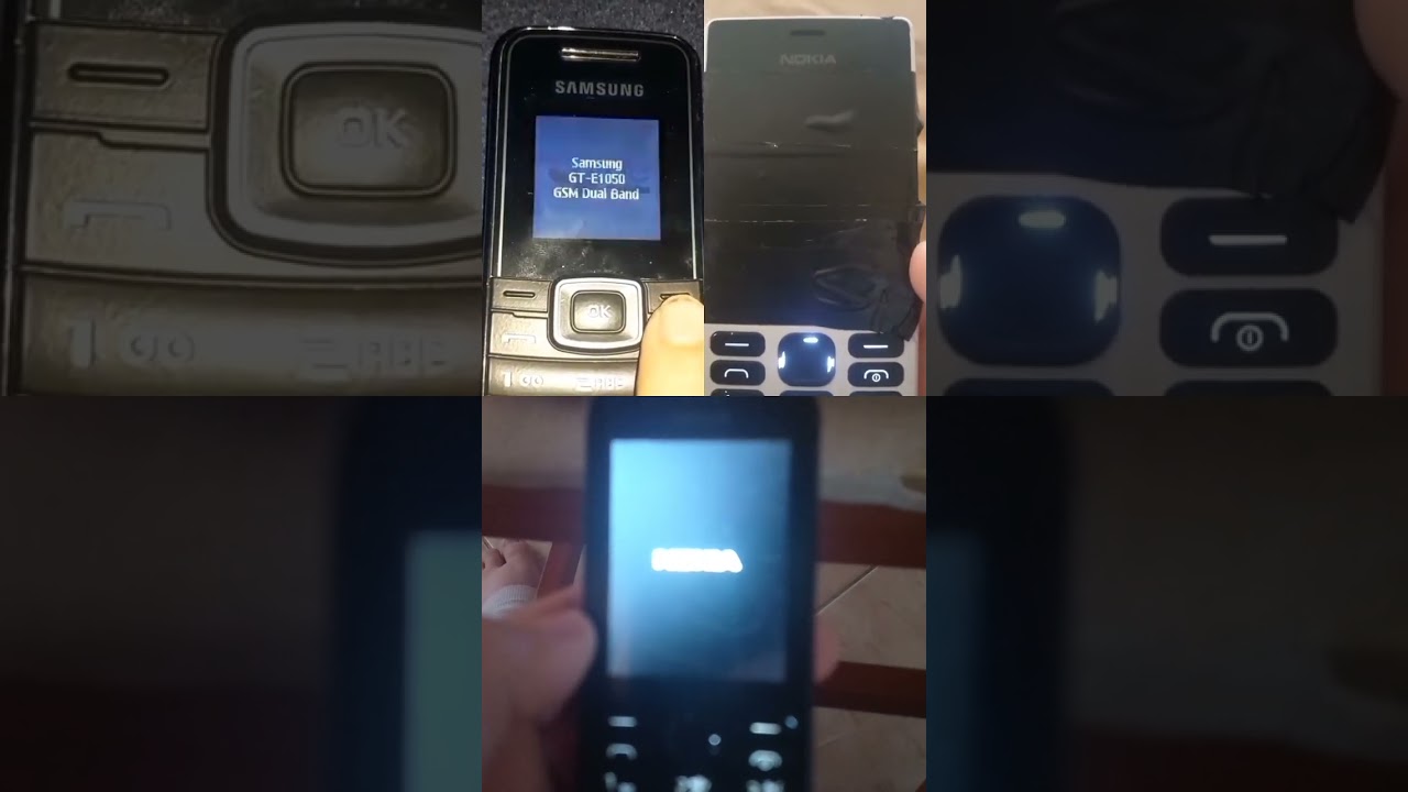 samsung gt-e1050 vs nokia 150 2017 vs nokia 215 2015
