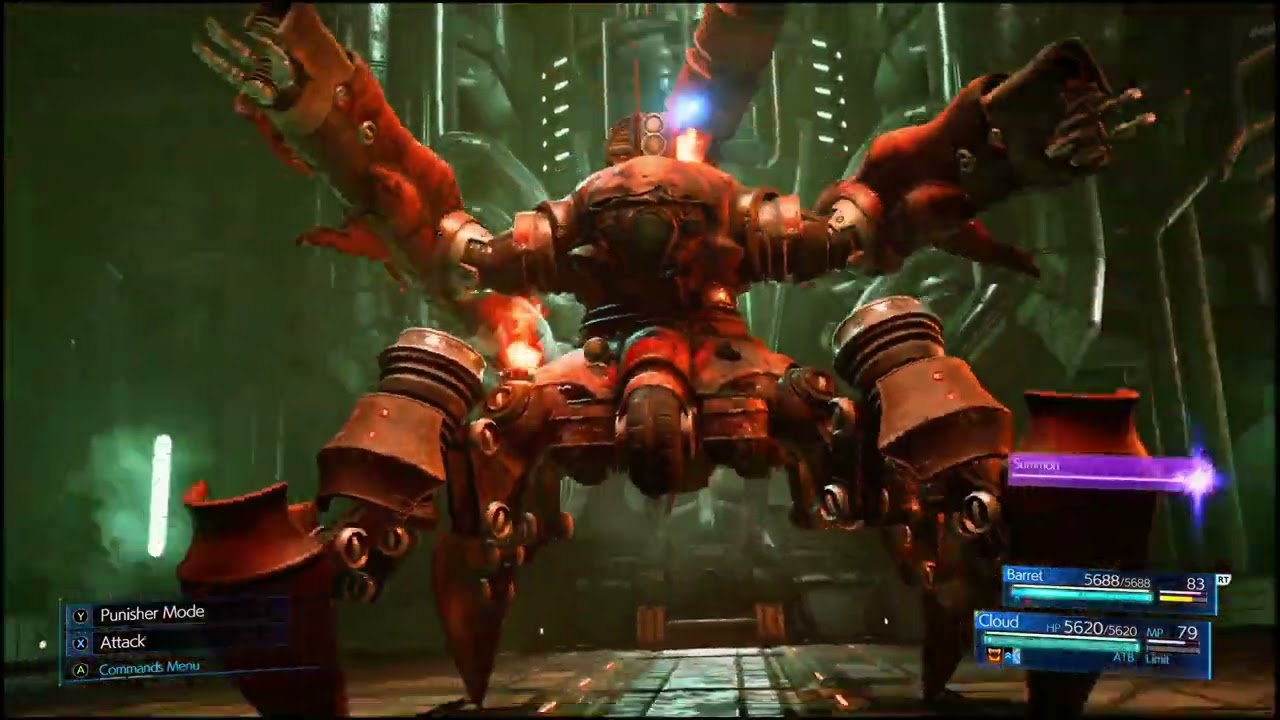 FFVII Remake Intergrade - Scorpion Sentinel Hard (No Damage/No G&ouml;tterdam&euml;rung/Minimal Tactical)