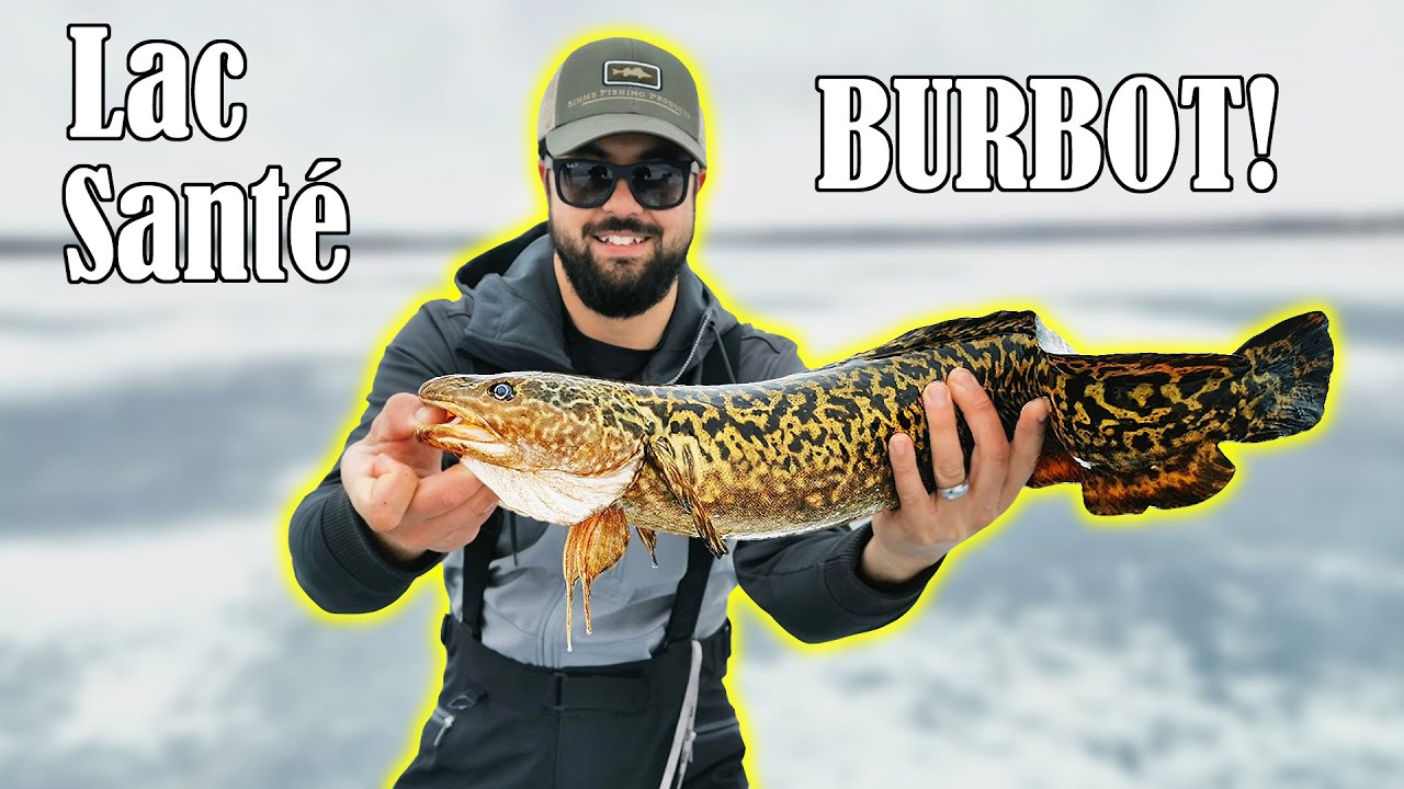 Ice Fishing Burbot Battle - Lac Sante, Alberta