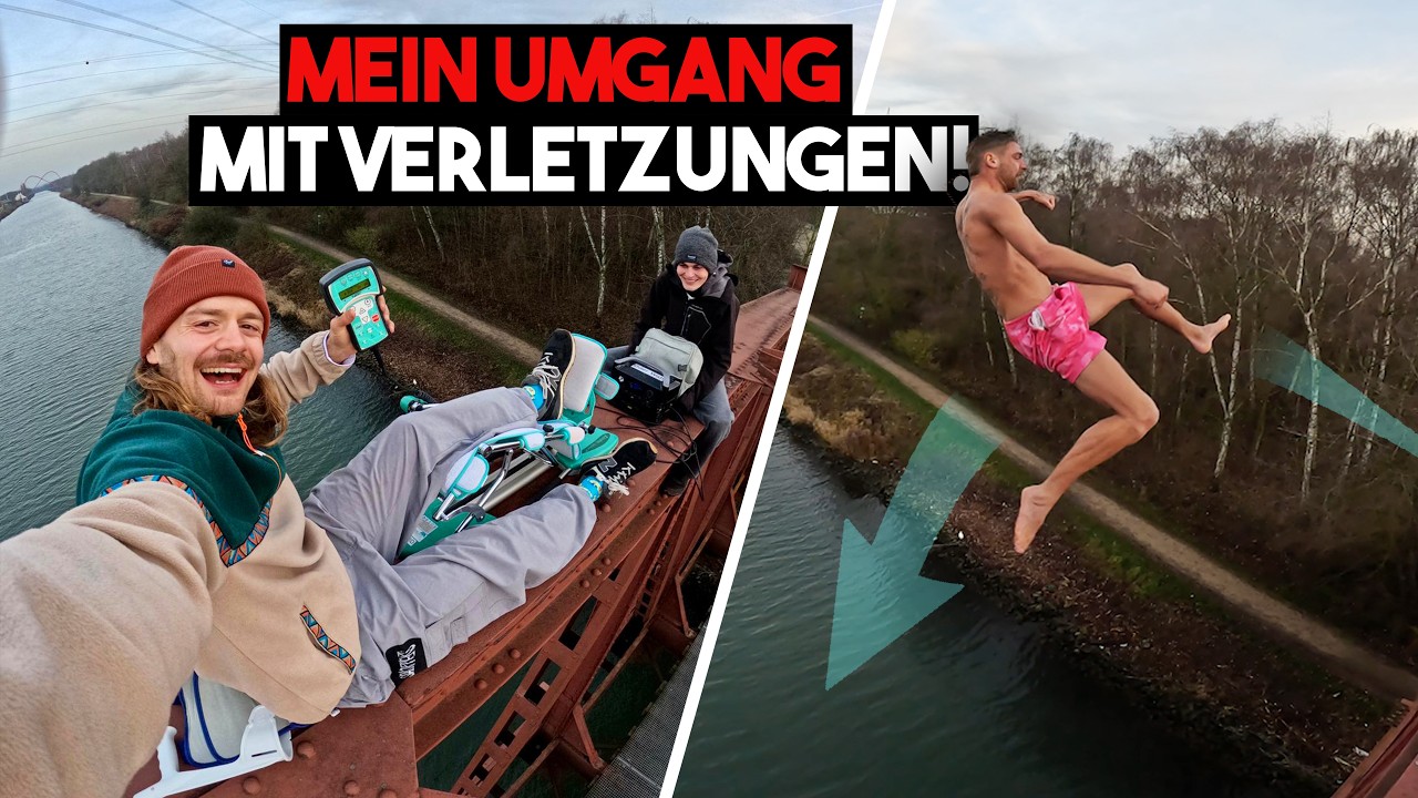 Mit VOLLGAS zum Comeback! | Auf Kr&uuml;cken &uuml;ber Br&uuml;ckenbogen & Irres Tricking Event! Verletzungsupdate
