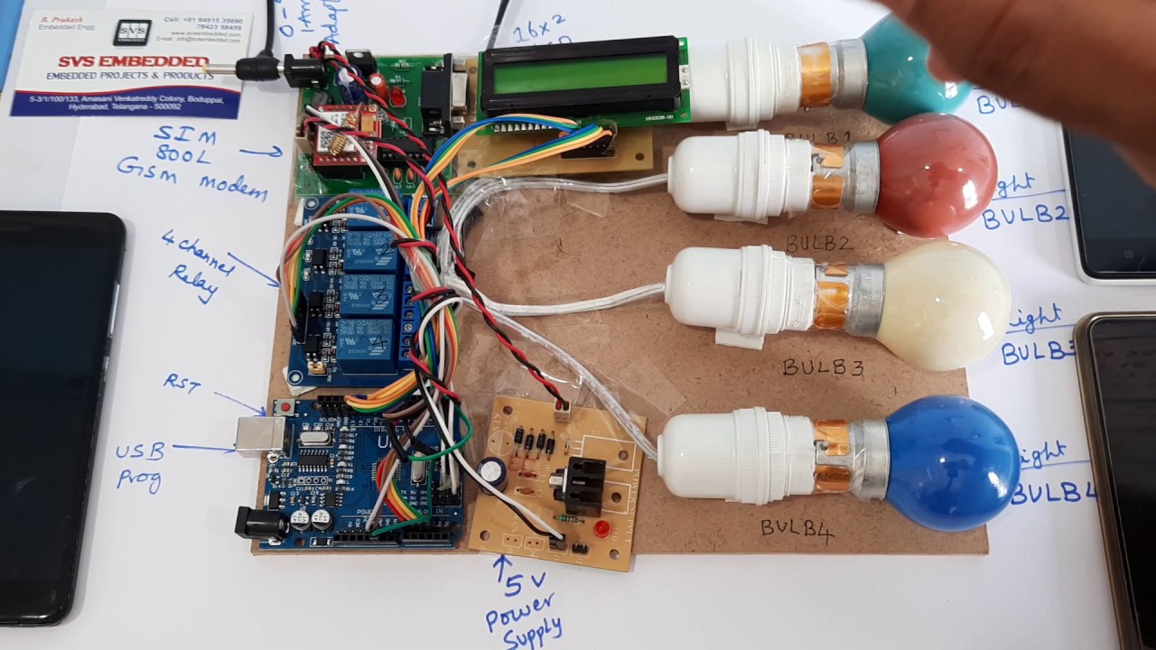 IVRS Based Home Automation with Immediate Voice & SMS Feedback Using Arduino TTS - GSM SIM800L DTMF