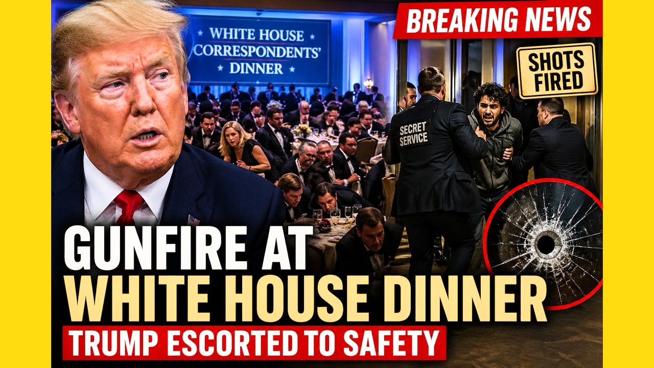 Security Scare At White House Dinner After Armed Suspect Breach