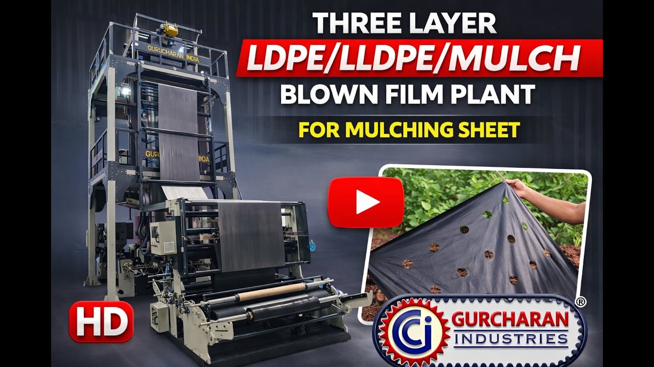 Three Layer Agricultural Mulching Sheet Manufacturing Machine
