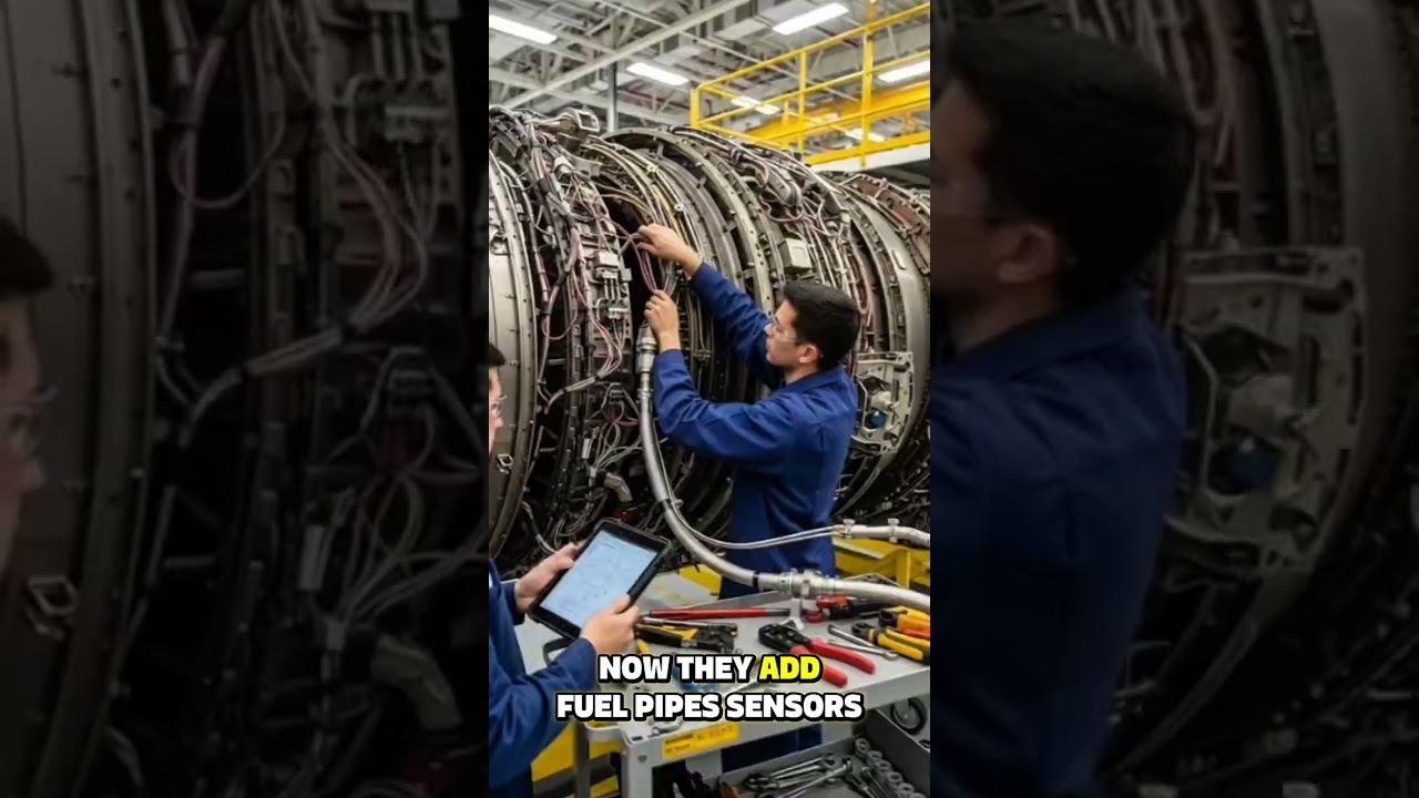 How a jet engine is made #jetengine 