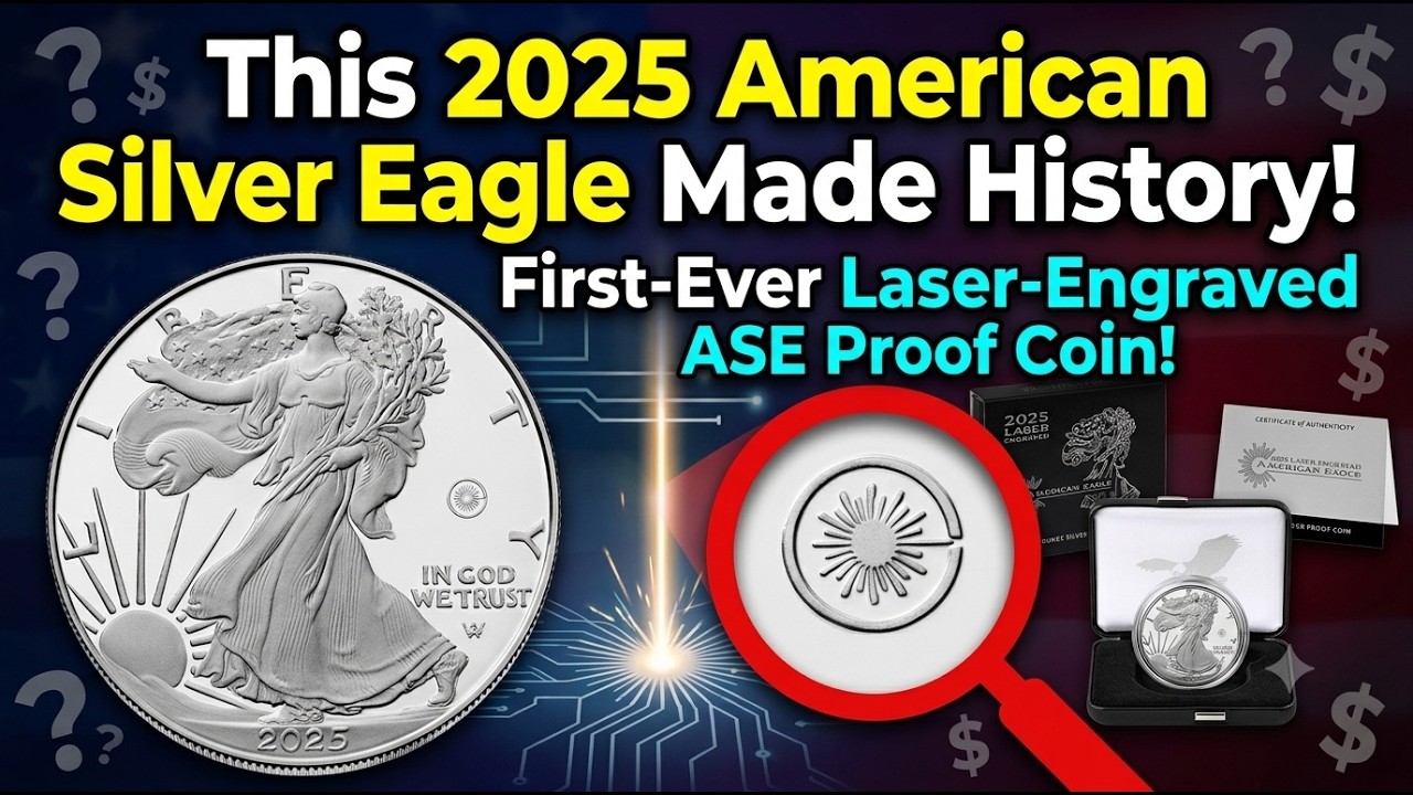 Этот American Silver Eagle 2025 года вошел в историю! Первая в мире монета ASE в качестве Proof с...