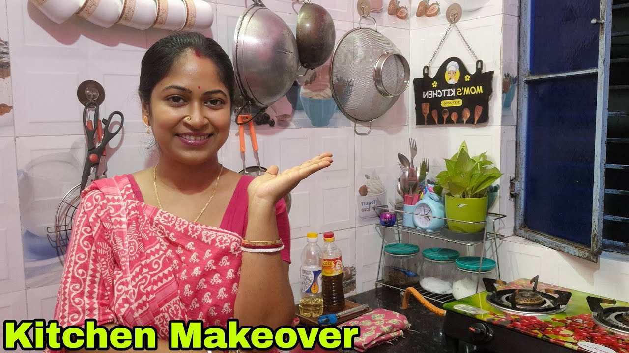 My Kitchen Decoration//Small kitchen Makeover//সখের রান্নাঘর পরিষ্কার করে সাজিয়ে নিলাম মনের মতো করে