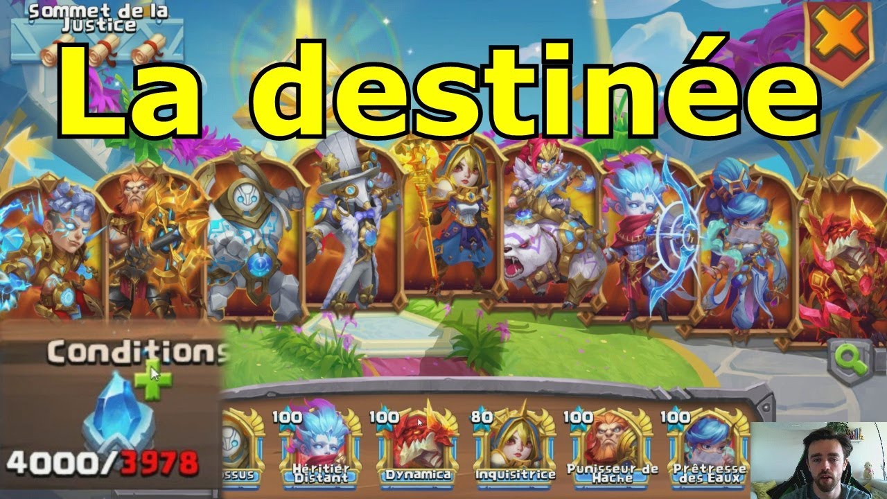 La destinée comment ça marche ? Castle Clash