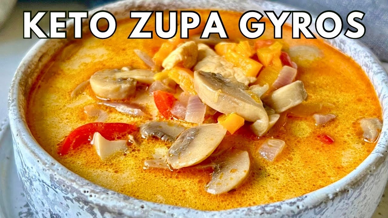 KETO ZUPA GYROS | Pomysł na sycący obiad