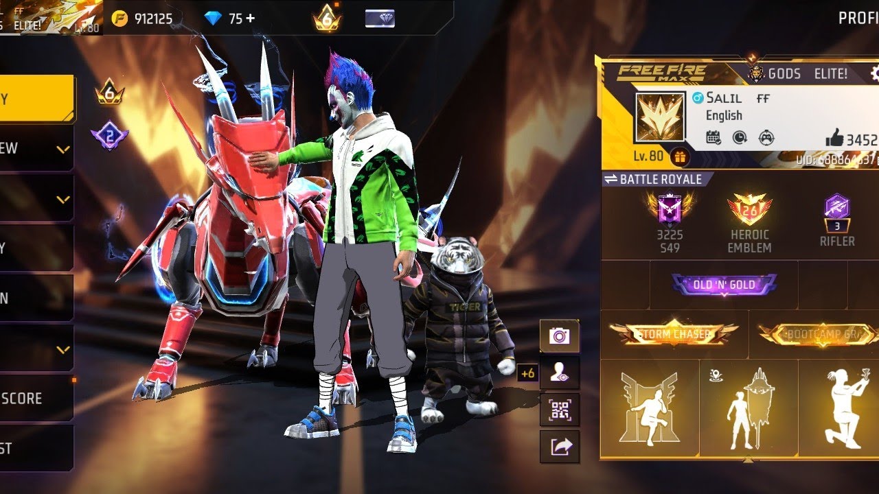 Free fire Live | live gameplay | Garena Freefire Live |  Rank Push | Live gameplay with Pro Girl