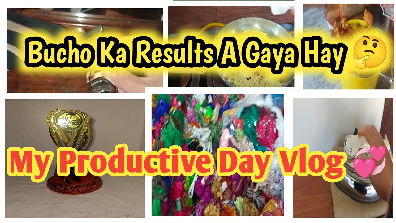 My Productive Day Vlog || Bucho Ka Result A Gaya Hay || Joint Family Vlogs || Atika Family Vlogs