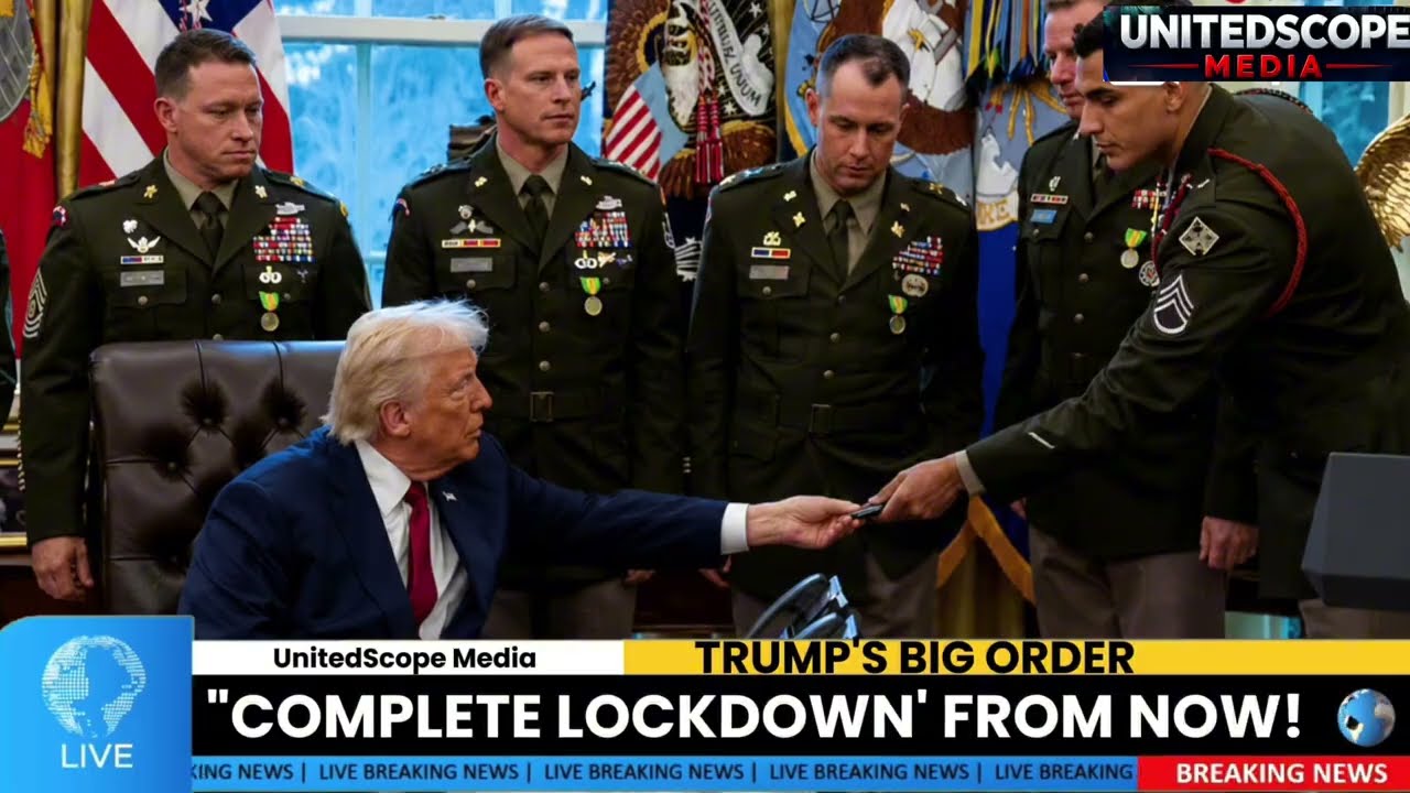 Donald Trump LIVE: &lsquo;Lockdown Now&rsquo; | Immediate Order Sends Shockwaves Across Nation | US News LIVE