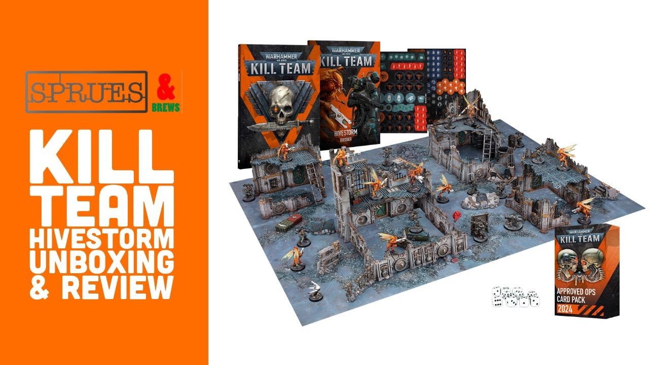 Распаковка и обзор Kill Team Hivestorm &mdash; Warhammer 40k