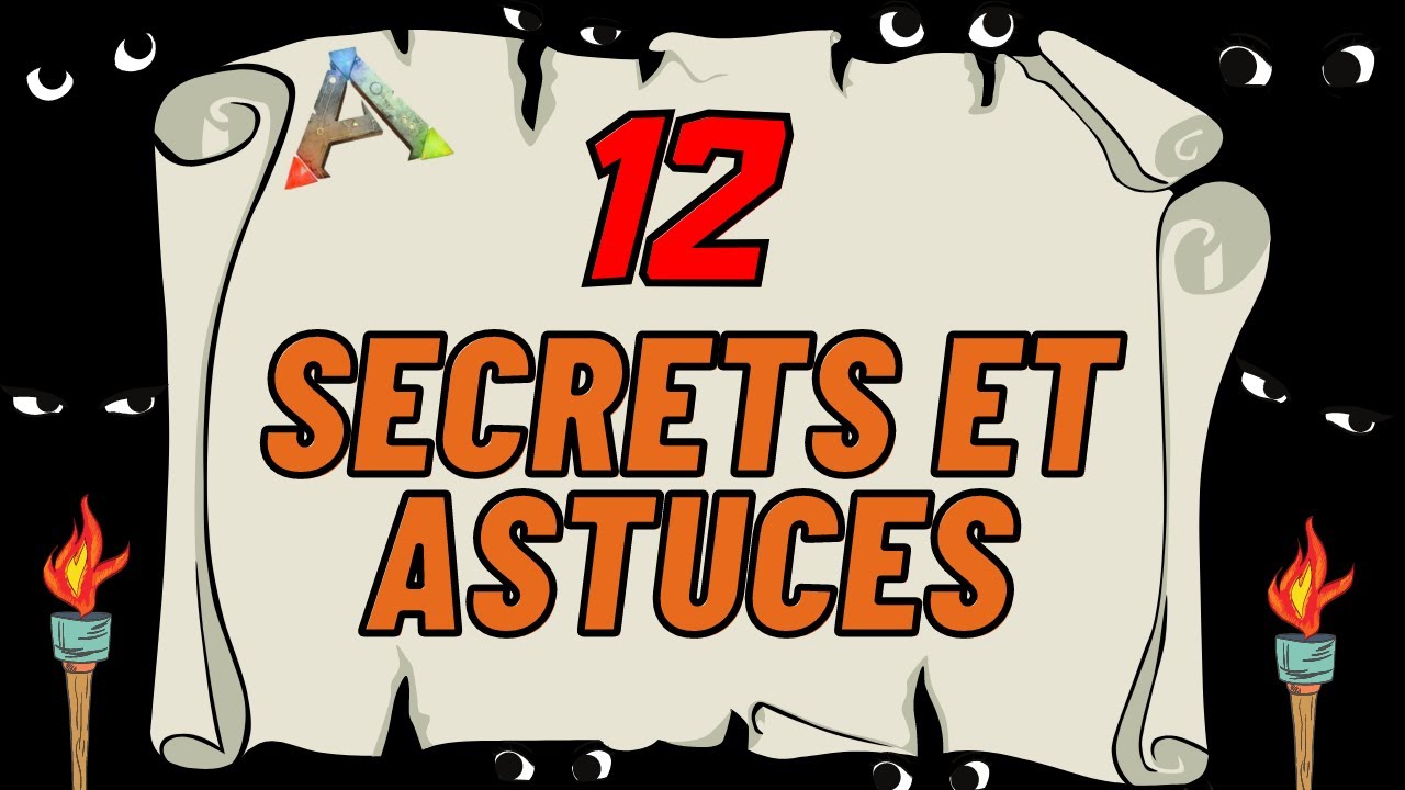 12 SECRETS ET ASTUCES [ARK SURVIVAL ASCENDED]  12 Tips  👀