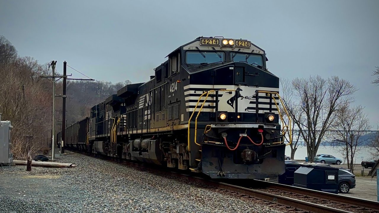 Trains In Daylight Along Norfolk Southern's Port Road Branch!! Great Crews, Rolling Stock, & More!!