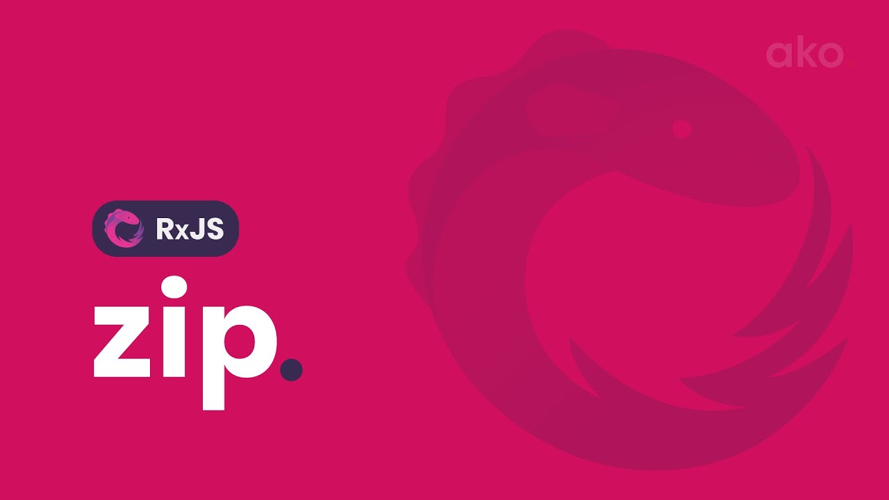 Operador zip de Rxjs.