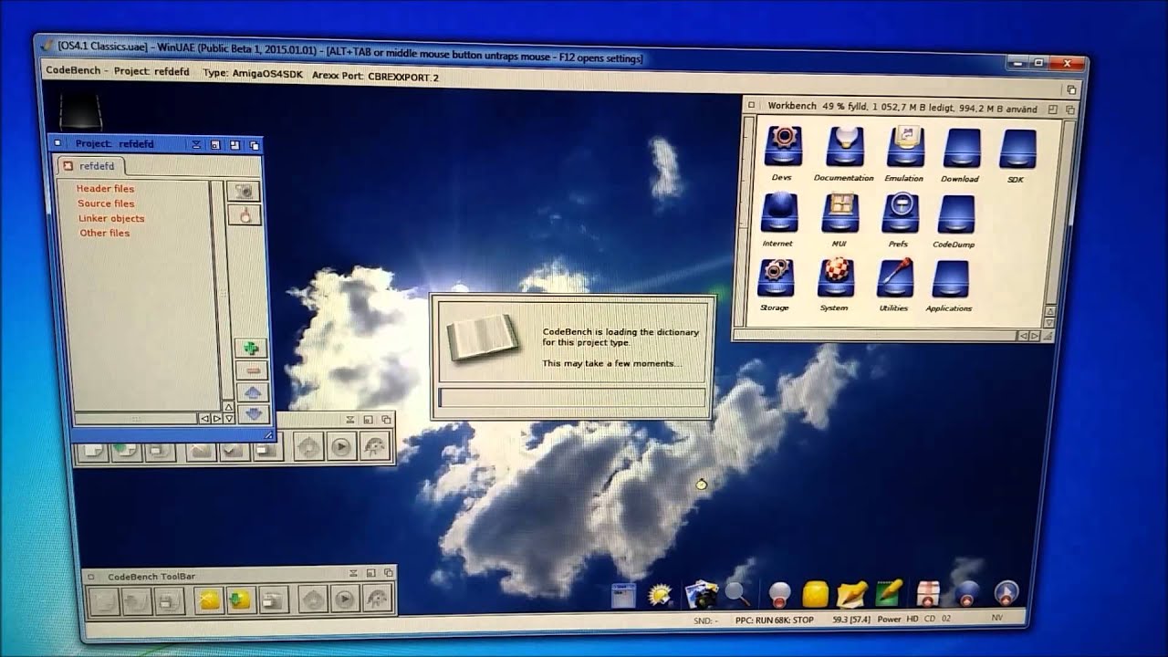 OS4.1 on WinUAE