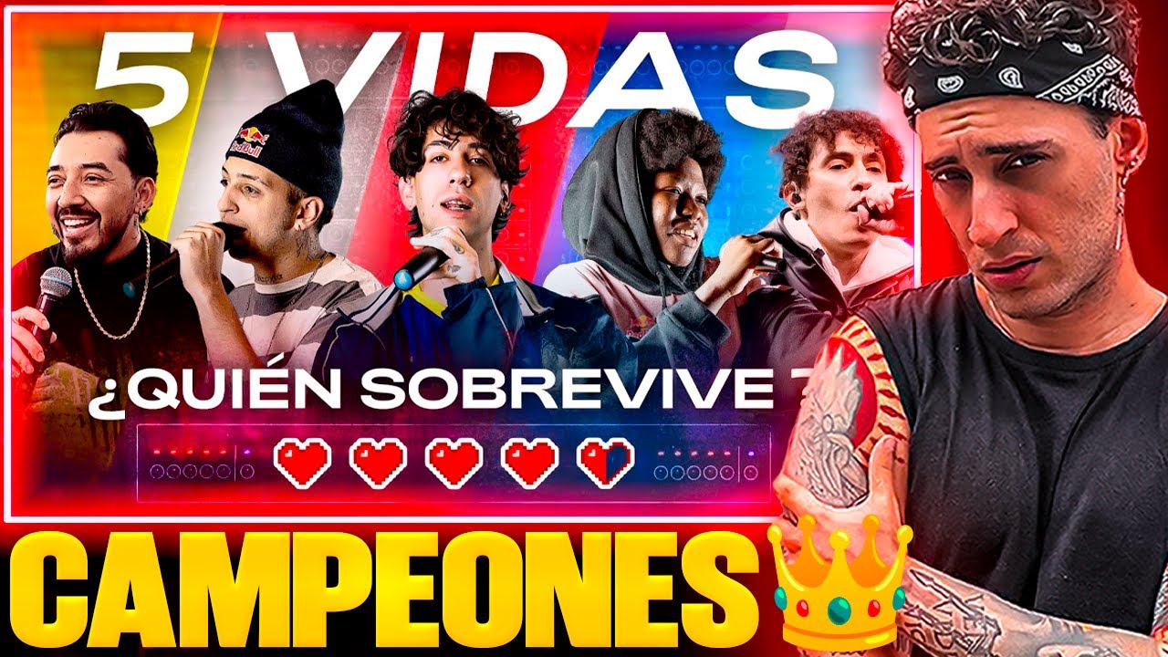 BLON Y KAPO reaccionan a RED BULL 5 VIDAS 👑 *edición campeones*