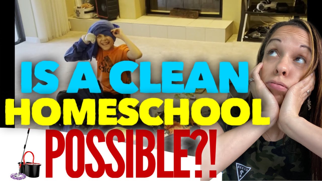 How to Keep Your Homeschool Clean || Kids Chores