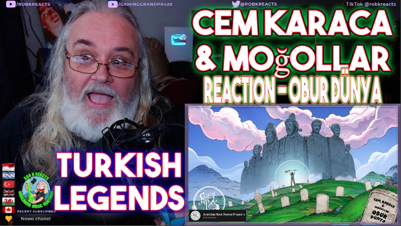 Cem Karaca & Moğollar Reaction - Obur Dünya - First Time Hearing - Requested