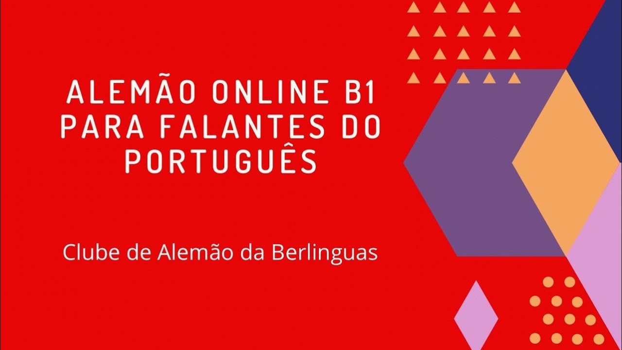 Curso de Alemão B1 da Berlinguas