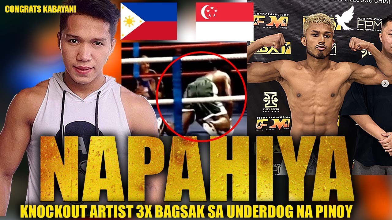 JULY 04, 2025 🥊 Pinoy Super Underdog Nagwala sa Singapore | Kalabang Knockout Artist 3X BAGSAK
