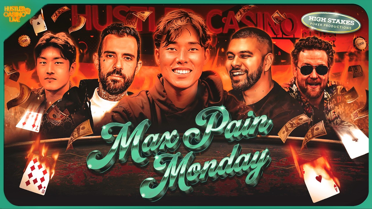 Rich Asian Bro, Adam22, JT, KGao & Raver Play MAX PAIN MONDAY! Commentary by DGAF