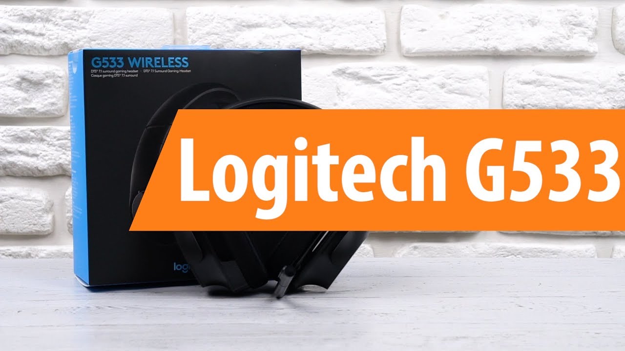 Распаковка Logitech G533 / Unboxing Logitech G533