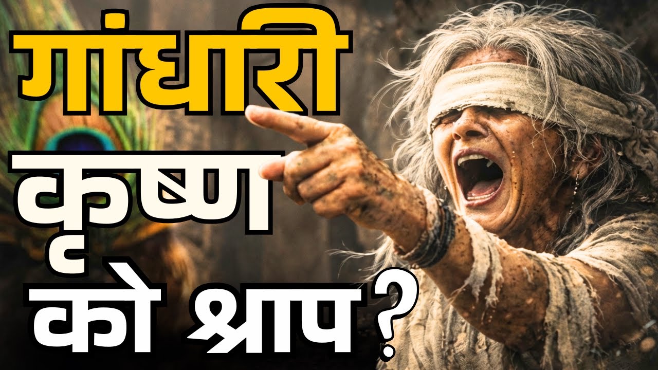 गांधारी ने श्री कृष्ण को श्राप क्यों दिया? | Gandhari Curse to Krishna Story