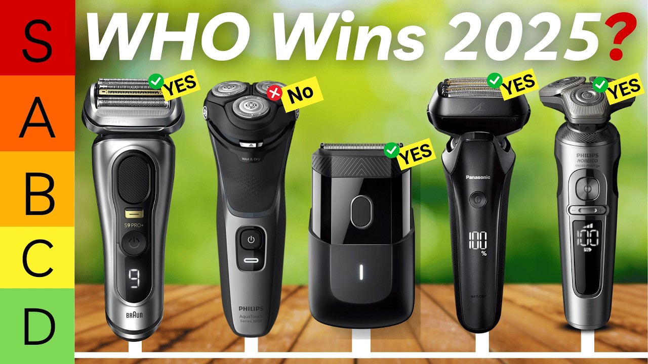Best Electric Shavers 2025 [Don’t BUY One Before Watching This]