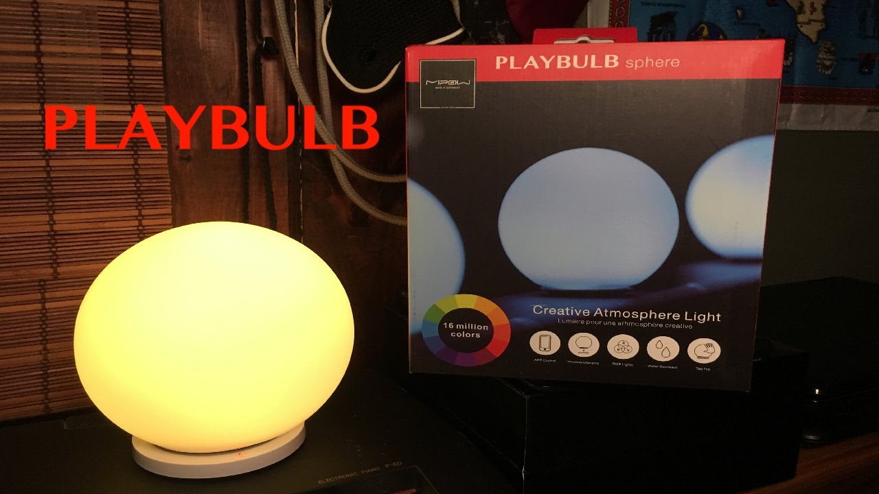 MIPOW Playbulb Sphere Light REVIEW