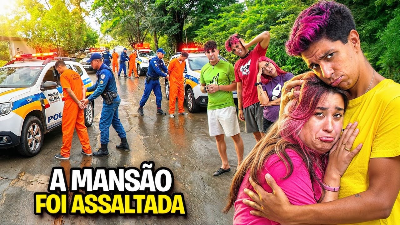 ASSALTARAM A MANSÃO DOS ROSA *Levaram tudo ?