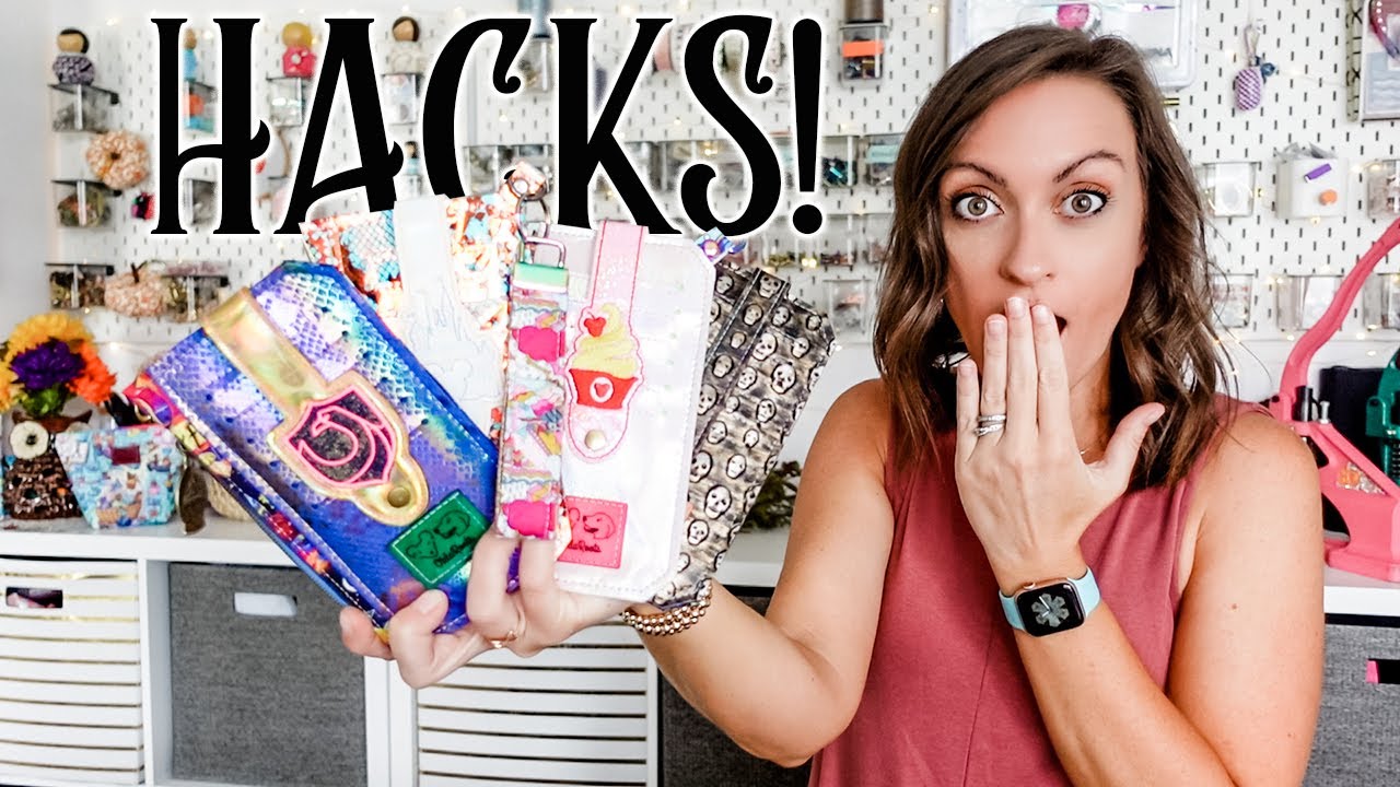Purse Pal HACKS! Quilt cotton exterior? HTV living? Wristlet conversion? Alternate lining install?