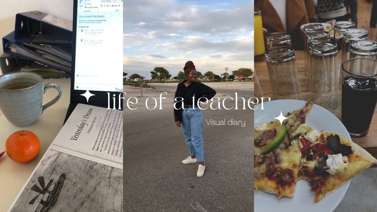 A few days in the life of a teacher | First week of term 3 | South African YouTuber