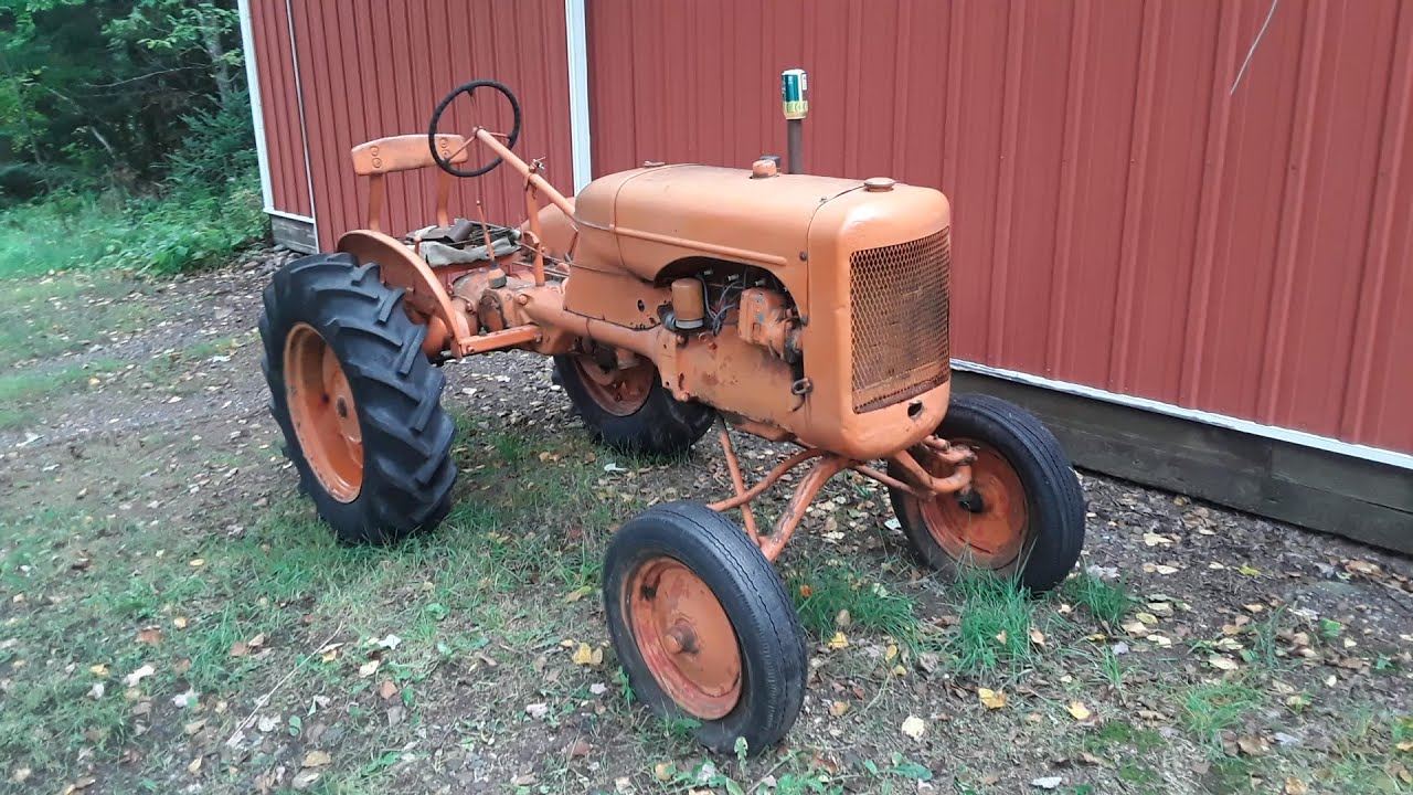 Overview Of A 1938 Allis Chalmers B