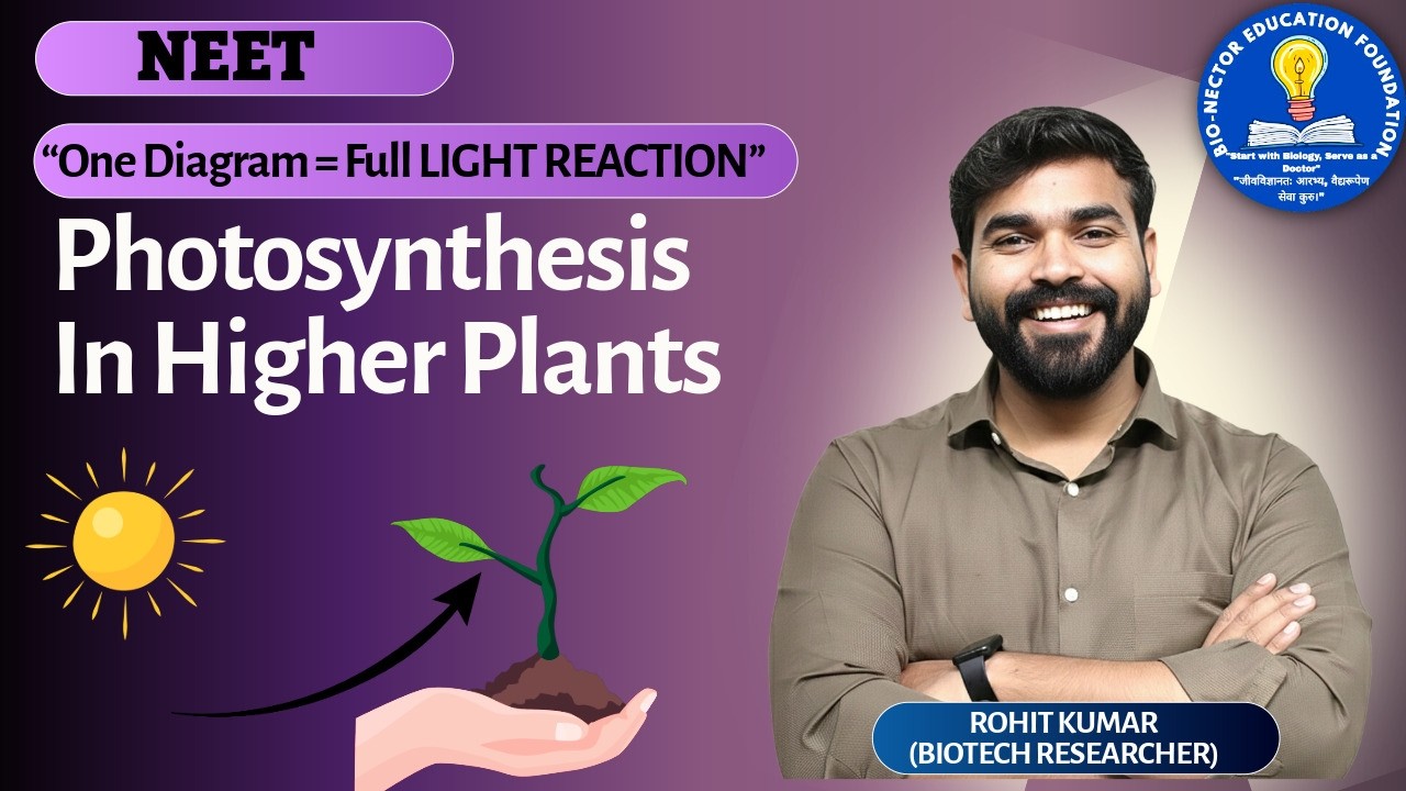 CLASS11TH -“Photosynthesis in Higher Plants(Light Reaction)NEET 2026 Most Confusing Topic Made Easy