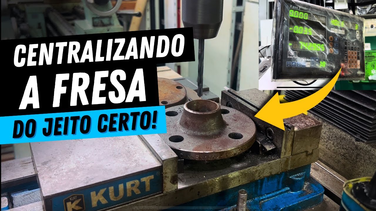 Como Usar o Centralizador com Precisão? Fresa no Ponto Certo!