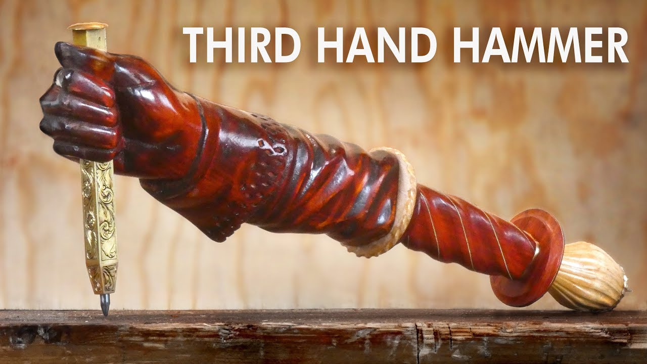 Making a Hand Holding Stake Punch Hammer