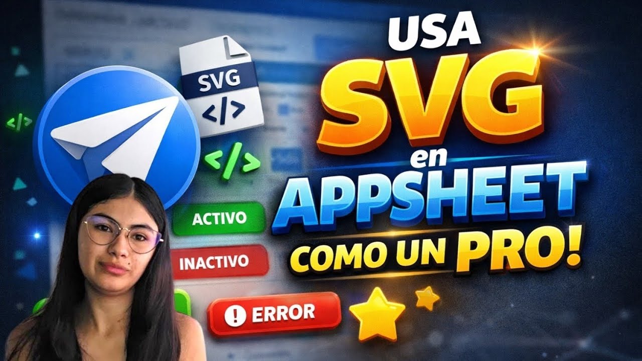 Usa SVG en AppSheet como un PRO 🚀 | Infinity Software