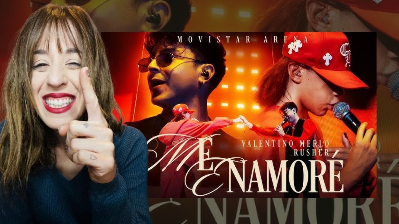 REACCI&Oacute;N A ME ENAMOR&Eacute; DE VALENTINO MERLO Y RUSHERKING