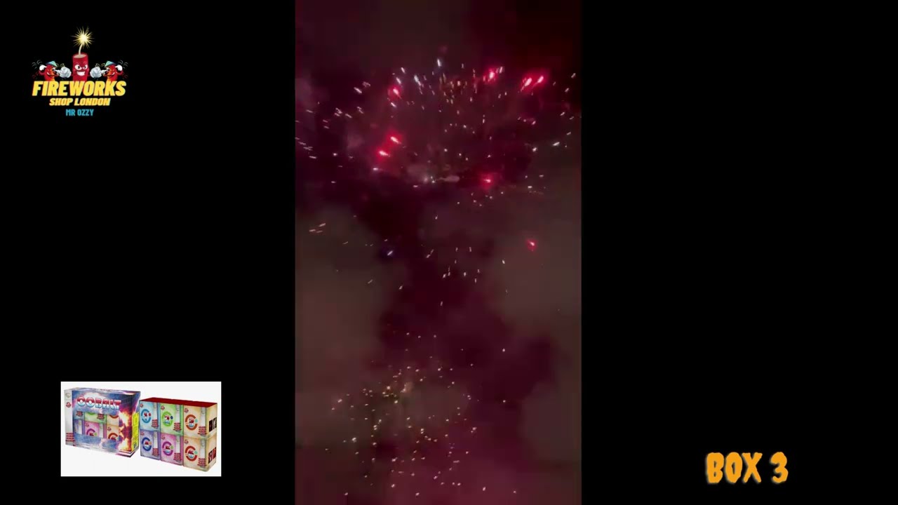 Cobalt 6 Box - Gemstone - Fireworkshoplondon